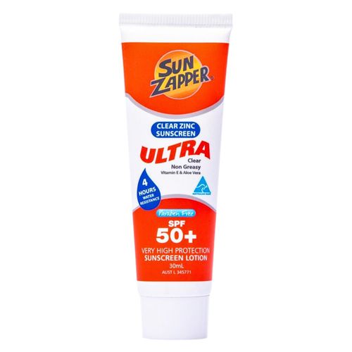Zinc Ultra SPF50+ Travel Size Sunscreen Lotion - Sun Zapper - Modalova