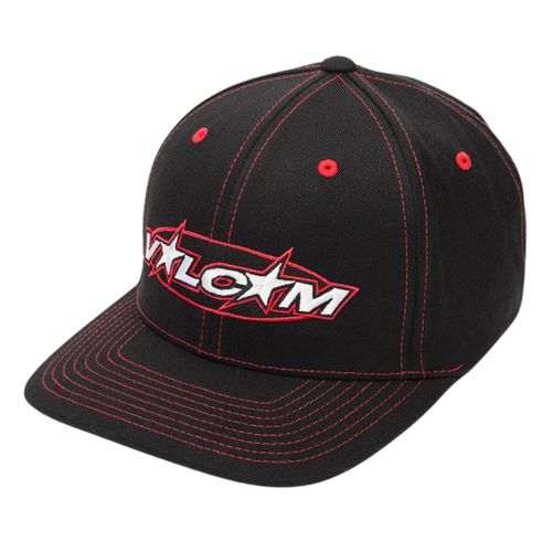 Volcom Hot Tune Flexfit Cap - Black - Volcom - Modalova