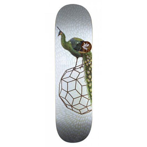 Leo Valls Zoo Series Skateboard Deck - 8.25" - Magenta - Modalova
