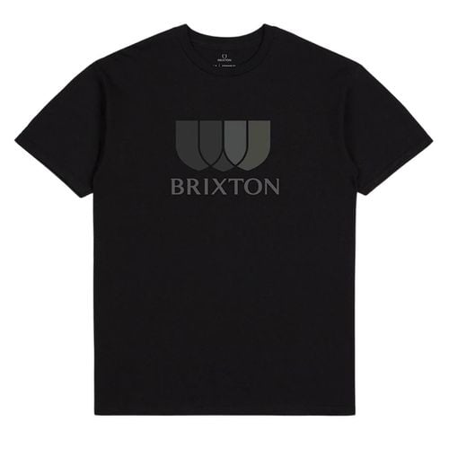 Brixton Alton Solid T-Shirt - Black - Brixton - Modalova