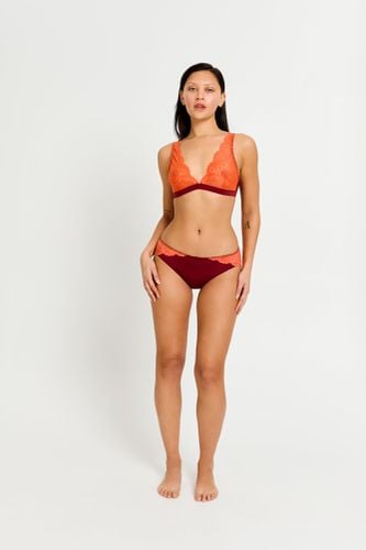 Ines Midi Brief Moderate-Heavy Bordeaux Red - Modibodi - Modalova