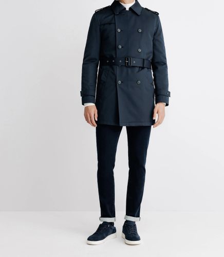 IZAC - Manteau trench marine - IZAC - Modalova