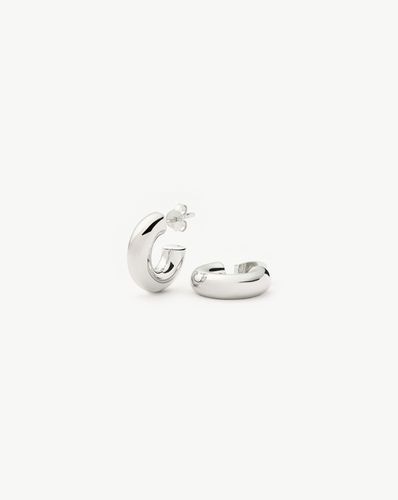 Chubby Mini Hoop Earrings | Sterling Silver - Missoma - Modalova