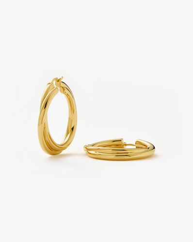 Lucy Williams Entwine Hoop Earrings - Missoma - Modalova