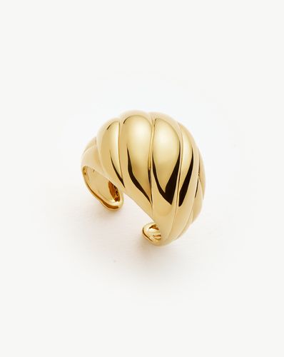 Rouje Kat Chunky Dome Open Ring | 18ct Gold Plated - Missoma - Modalova