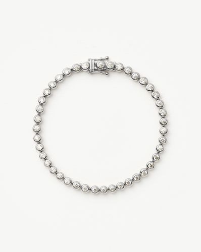 Tennis Round Bracelet | Sterling Silver Cubic Zirconia - Missoma - Modalova