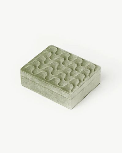 Velvet Jewellery Box | Sage Green - Missoma - Modalova