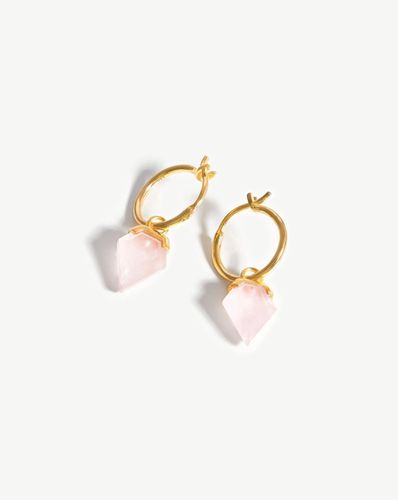 Mini Shield Hoop Earrings - Missoma - Modalova