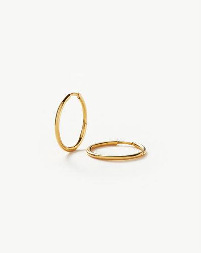 Classic Small Hoop Earrings | 18ct Gold Plated - Missoma - Modalova