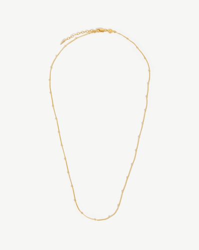 Long Bobble Chain Necklace | 18ct Gold Vermeil - Missoma - Modalova