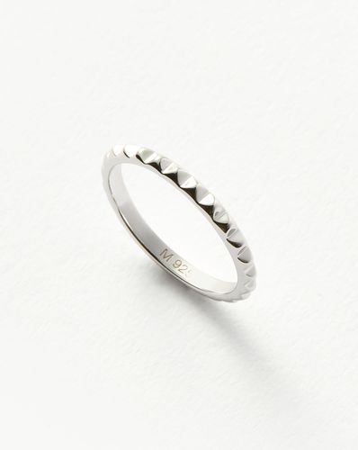 Pyramid Stacking Ring | Sterling Silver - Missoma - Modalova