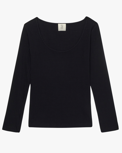 Amelia Top in Black - NinetyPercent - Modalova