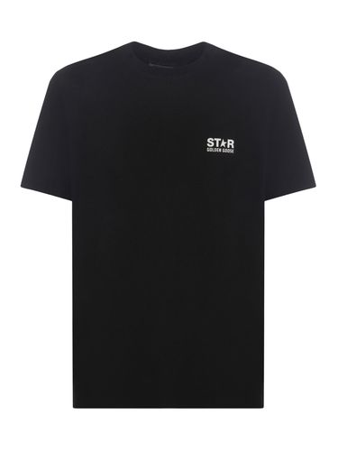 STAR LOGO T-SHIRT - Man - Golden Goose Deluxe Brand - Modalova