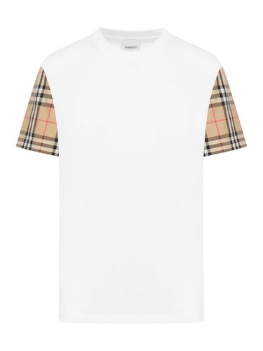 Vintage Check-sleeve T-shirt - - Woman - Burberry - Modalova
