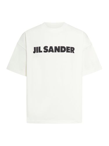 Logo-print cotton T-shirt - - Man - Jil Sander - Modalova