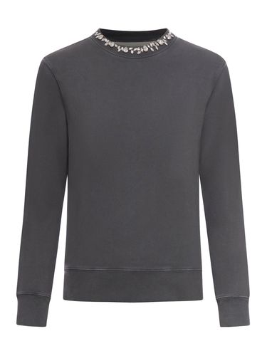 CREWNECK SWEATSHIRT WITH CRYSTALS - Woman - Golden Goose Deluxe Brand - Modalova