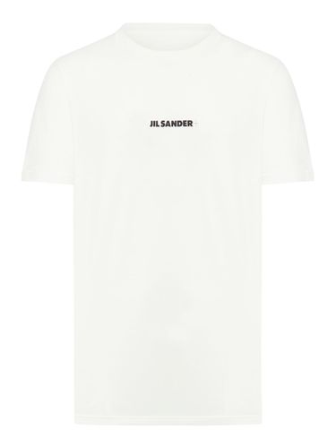 CREWNECK T-SHIRT WITH LOGO - Man - Jil Sander - Modalova