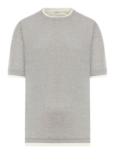Layered cotton T-shirt - - Man - Jil Sander - Modalova