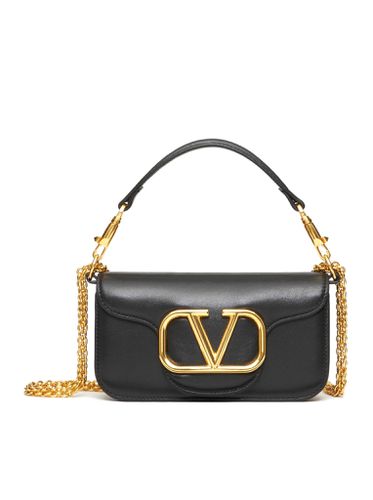 SMALL LOCÒ SHOULDER BAG IN CALFSKIN - - Woman - Valentino Garavani - Modalova