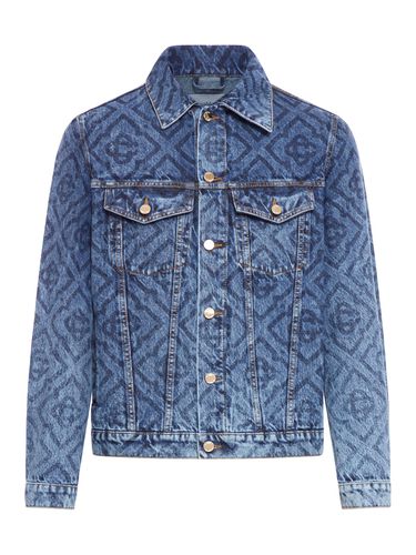 Laser Monogram Denim Jacket - Man - Casablanca - Modalova