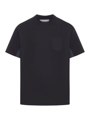 COTTON JERSEY T-SHIRT - Sacai - Man - Sacai - Modalova