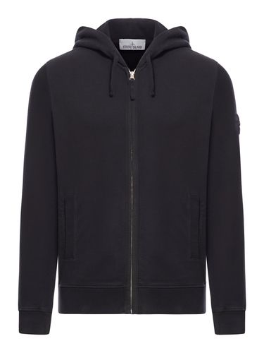 HOODIE WITH ZIP - Man - Stone Island - Modalova