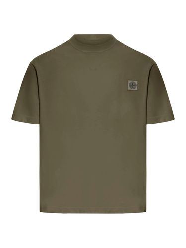 SHORT SLEEVE T-SHIRT WITH LOGO - Man - Stone Island - Modalova