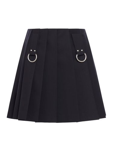 PLEATED WOOL SKIRT - Prada - Woman - Prada - Modalova