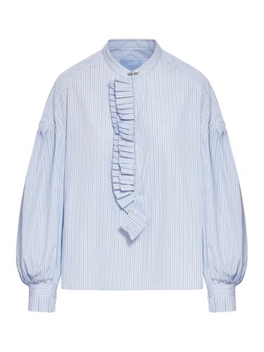 COTTON BLOUSE WITH RUFFLES - Woman - Seafarer - Modalova