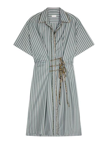 STRIPED COTTON DRESS - Woman - Dries Van Noten - Modalova