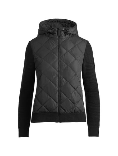 HYBRIDGE LABEL QUILTED KNIT HOODED JACKET - Woman - Canada Goose - Modalova