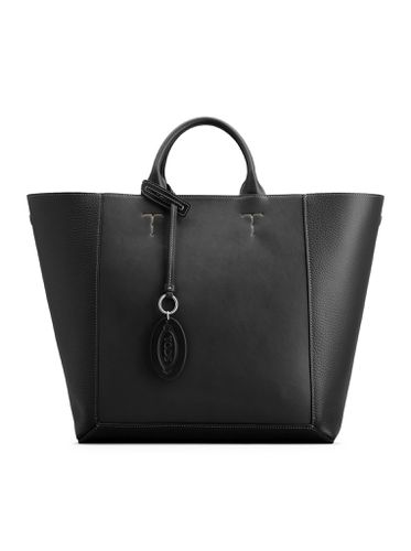 Double Up Medium Leather Shopping Bag - Woman - Tod`s - Modalova