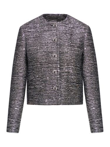 STRIPED TWEED LAMÉ JACKET - Woman - Gucci - Modalova