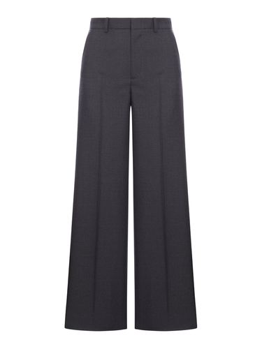 Wool gabardine trousers - Woman - Gucci - Modalova