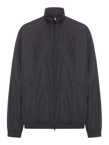 Nylon jacket with logo patch - - Man - Balenciaga - Modalova