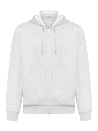 Sweatshirt in cotton and cashmere - Man - Brunello Cucinelli - Modalova