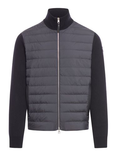 PADDED WOOL CARDIGAN - Man - Moncler - Modalova