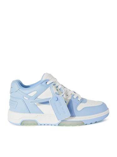 Out of Office leather sneakers - Off- - Woman - Off-white - Modalova
