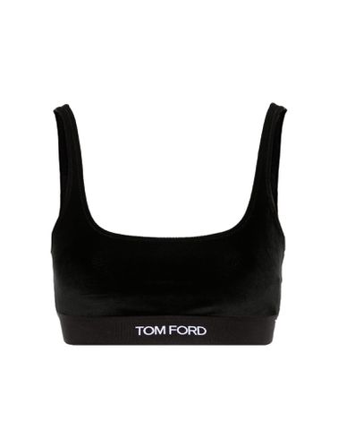 Top with jacquard effect - - Woman - Tom Ford - Modalova