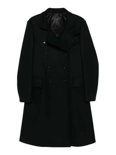 DOUBLE BREASTED JAPANESE TWILL WOOL COAT - Man - Tom Ford - Modalova