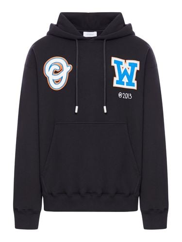 WIZ PATCH SKATE HOODIE - Man - Off-white - Modalova