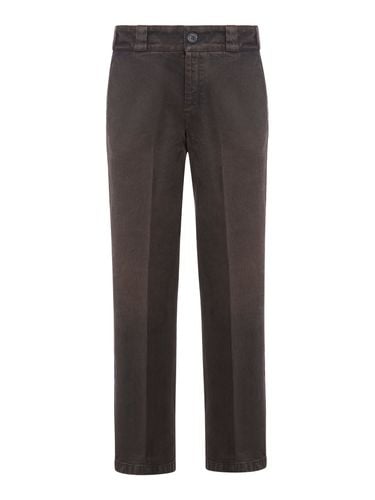 Cotton chino trousers - Prada - Man - Prada - Modalova