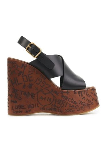 MAXIME WEDGE SANDAL - Woman - Chloe` - Modalova