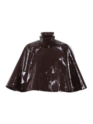 Short poncho in lacquered cotton - Woman - Chloe` - Modalova