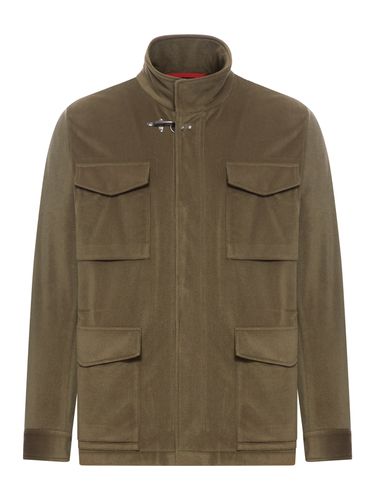 Corduroy Field Jacket - Man - Fay Archive - Modalova