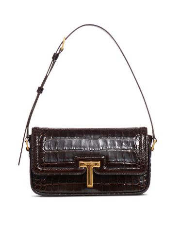 MINI EMBOSSED CROCODILE LEATHER BAG - Woman - Tom Ford - Modalova