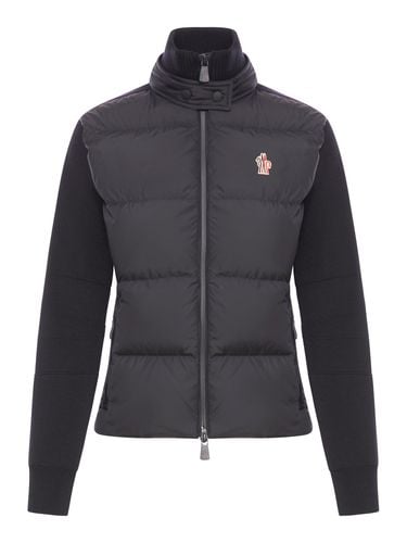 Padded wool cardigan - Woman - Moncler Grenoble - Modalova