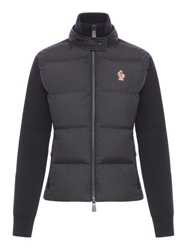 Padded wool cardigan - Woman - Moncler Grenoble - Modalova