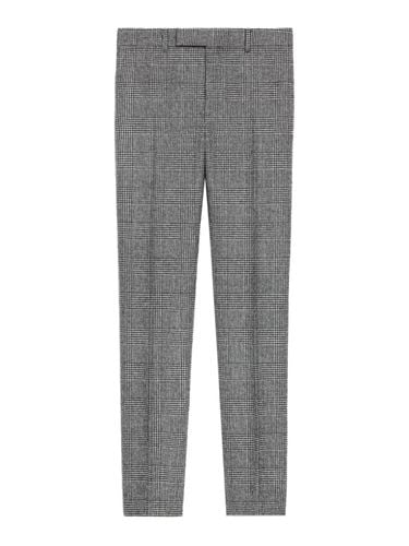 PRINCE OF WALES WOOL MODS TROUSERS - Man - Celine - Modalova