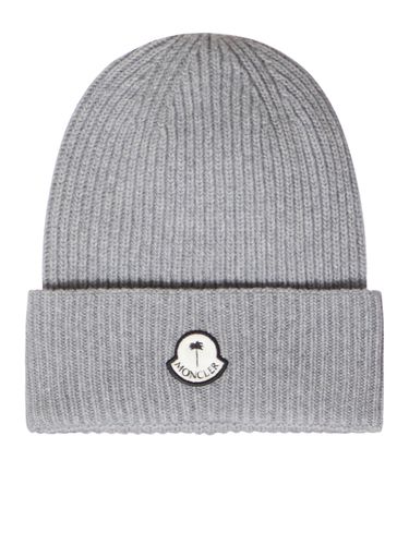 VIRGIN WOOL HAT WITH LOGO - Man - Moncler Genius - Modalova